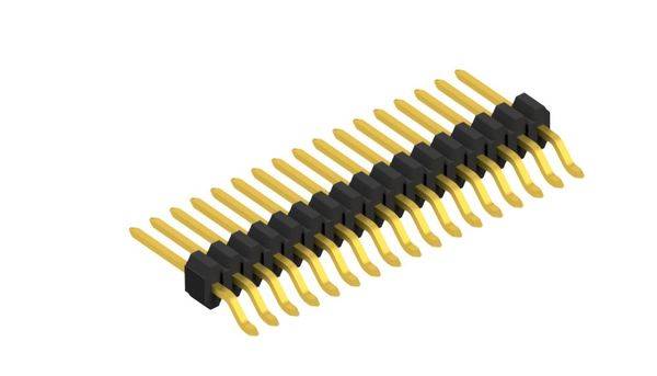 Fischer Elektronik Stiftleiste (Standard) Anzahl Reihen: 1 SLVW3SMD04817G 10St.