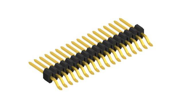 Fischer Elektronik Stiftleiste (Standard) Anzahl Reihen: 1 SLVW3SMD04818G 10St.