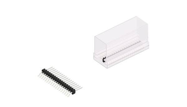 Fischer Elektronik Stiftleiste (Standard) Anzahl Reihen: 1 SLVW3SMD04818ZSM 10St.