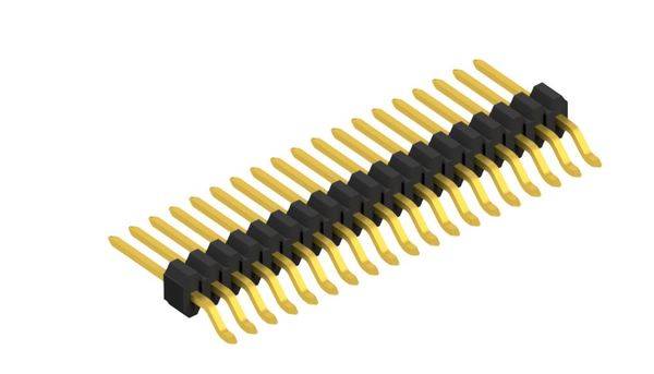 Fischer Elektronik Stiftleiste (Standard) Anzahl Reihen: 1 SLVW3SMD04819G 10St.