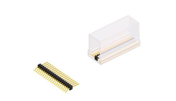 Fischer Elektronik Stiftleiste (Standard) Anzahl Reihen: 1 SLVW3SMD04820GSM 10St.