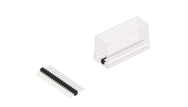 Fischer Elektronik Stiftleiste (Standard) Anzahl Reihen: 1 SLVW3SMD04820ZSM 10St.