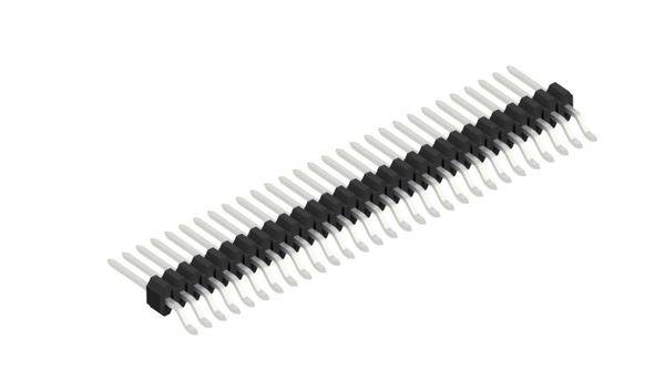 Fischer Elektronik Stiftleiste (Standard) Anzahl Reihen: 1 SLVW3SMD04829Z 10St.