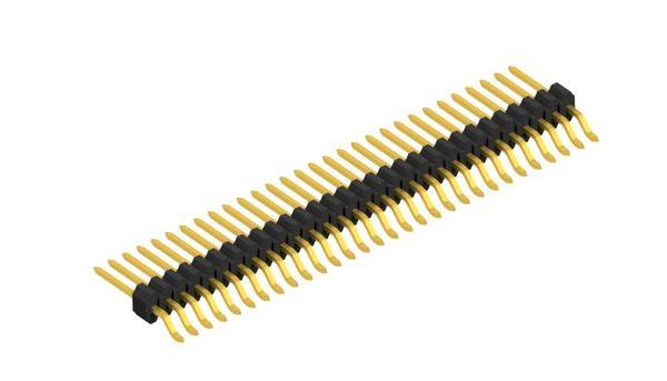 Fischer Elektronik Stiftleiste (Standard) Anzahl Reihen: 1 SLVW3SMD04830G 10St.
