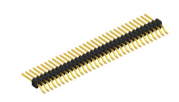Fischer Elektronik Stiftleiste (Standard) Anzahl Reihen: 1 SLVW3SMD04833G 10St.