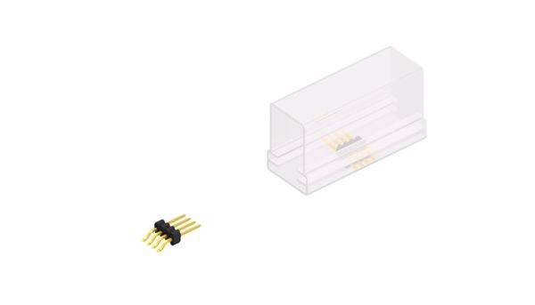 Fischer Elektronik Stiftleiste (Standard) Anzahl Reihen: 1 10164484 10St.