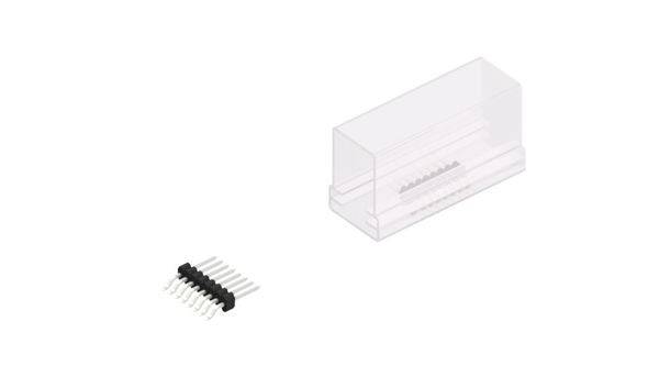 Fischer Elektronik Stiftleiste (Standard) Anzahl Reihen: 1 10171273 10St.