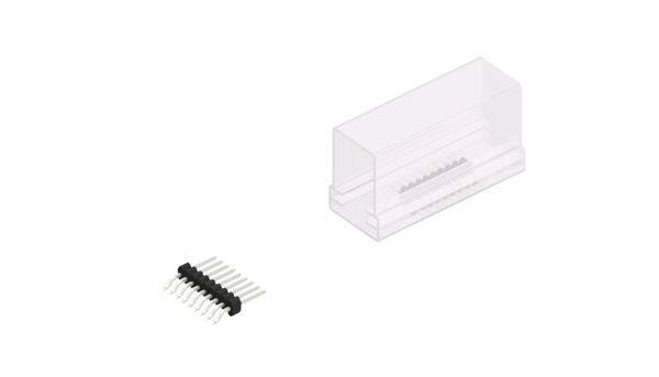 Fischer Elektronik Stiftleiste (Standard) Anzahl Reihen: 1 SLVW3SMD0489ZSM 10St.