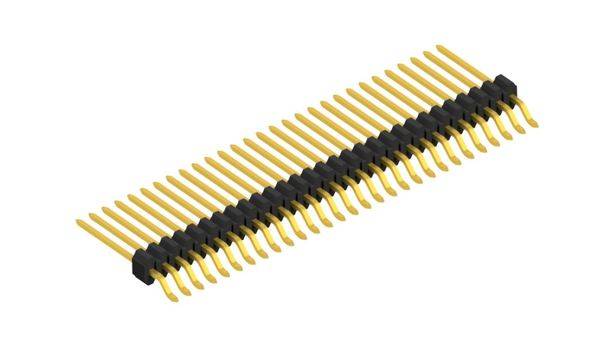 Fischer Elektronik Stiftleiste (Standard) Anzahl Reihen: 1 SLVW3SMD07329G 10St.