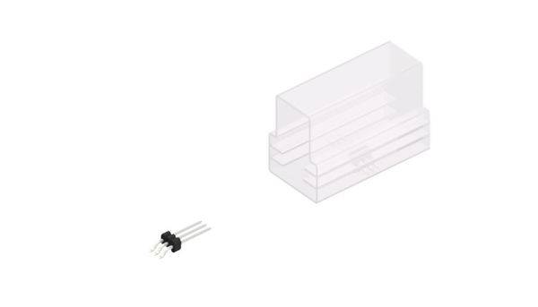 Fischer Elektronik Stiftleiste (Standard) Anzahl Reihen: 1 SLVW3SMD0733ZSM 10St.