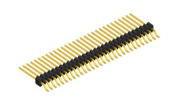 Fischer Elektronik Stiftleiste (Standard) Anzahl Reihen: 1 SLVW3SMD07330G 10St.