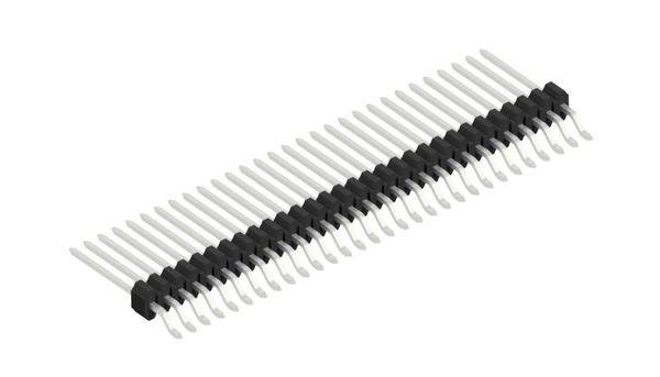 Fischer Elektronik Stiftleiste (Standard) Anzahl Reihen: 1 SLVW3SMD07330Z 10St.