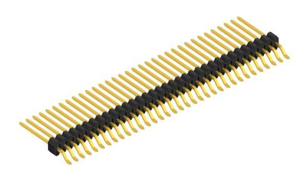 Fischer Elektronik Stiftleiste (Standard) Anzahl Reihen: 1 SLVW3SMD07334G 10St.