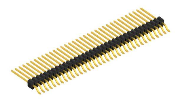 Fischer Elektronik Stiftleiste (Standard) Anzahl Reihen: 1 SLVW3SMD07335G 10St.