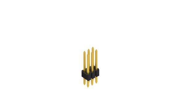 Fischer Elektronik Stiftleiste (Standard) Anzahl Reihen: 2 SLVW40556G 10St.