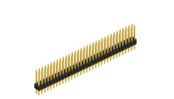 Fischer Elektronik Stiftleiste (Standard) Anzahl Reihen: 2 SLVW405566G 10St.