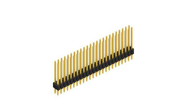 Fischer Elektronik Stiftleiste (Standard) Anzahl Reihen: 2 SLVW408048G 10St.