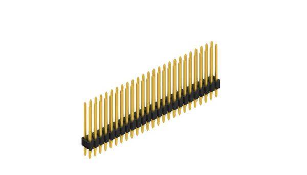 Fischer Elektronik Stiftleiste (Standard) Anzahl Reihen: 2 SLVW408050G 10St.