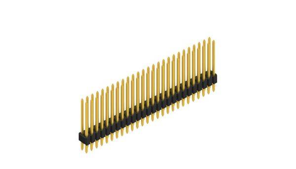 Fischer Elektronik Stiftleiste (Standard) Anzahl Reihen: 2 SLVW408052G 10St.