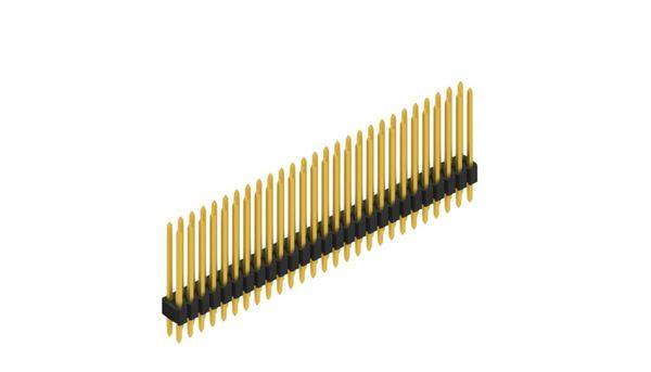 Fischer Elektronik Stiftleiste (Standard) Anzahl Reihen: 2 SLVW408054G 10St.