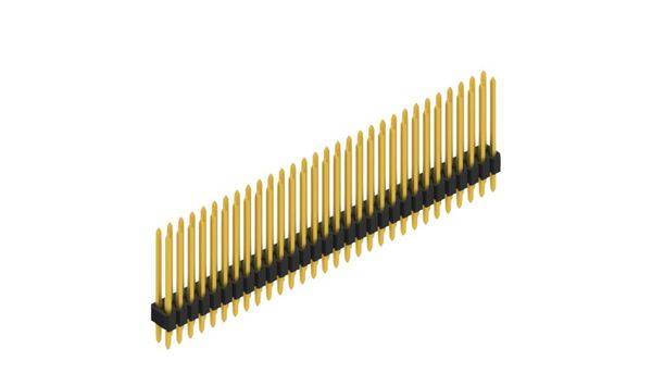 Fischer Elektronik Stiftleiste (Standard) Anzahl Reihen: 2 SLVW408060G 10St.