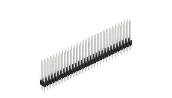 Fischer Elektronik Stiftleiste (Standard) Anzahl Reihen: 2 SLVW408060Z 10St.