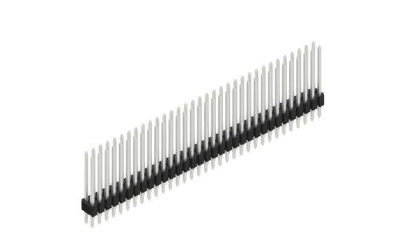 Fischer Elektronik Stiftleiste (Standard) Anzahl Reihen: 2 SLVW408066Z 10St.