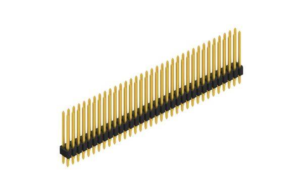 Fischer Elektronik Stiftleiste (Standard) Anzahl Reihen: 2 SLVW408068G 10St.