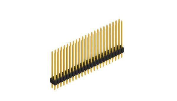 Fischer Elektronik Stiftleiste (Standard) Anzahl Reihen: 2 SLVW410546G 10St.