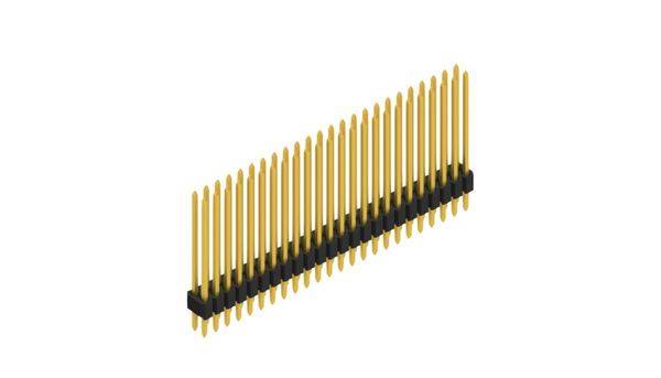 Fischer Elektronik Stiftleiste (Standard) Anzahl Reihen: 2 SLVW410548G 10St.