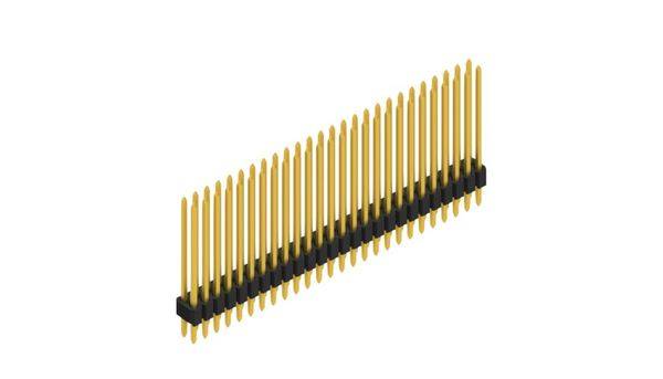 Fischer Elektronik Stiftleiste (Standard) Anzahl Reihen: 2 SLVW410552G 10St.