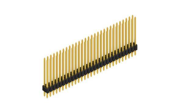 Fischer Elektronik Stiftleiste (Standard) Anzahl Reihen: 2 SLVW410558G 10St.