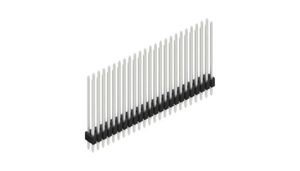 Fischer Elektronik Stiftleiste (Standard) Anzahl Reihen: 2 SLVW413048Z 10St.