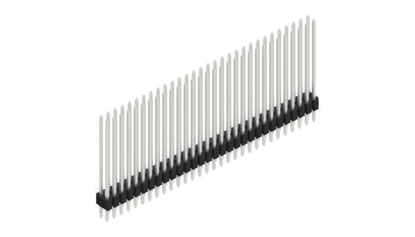 Fischer Elektronik Stiftleiste (Standard) Anzahl Reihen: 2 SLVW413060Z 10St.
