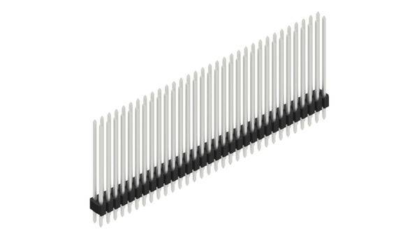 Fischer Elektronik Stiftleiste (Standard) Anzahl Reihen: 2 SLVW413064Z 10St.