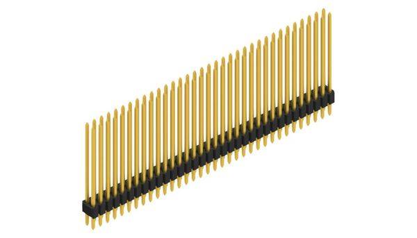 Fischer Elektronik Stiftleiste (Standard) Anzahl Reihen: 2 10154188 10St.