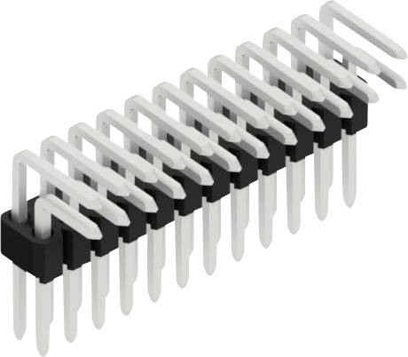 Fischer Elektronik Stiftleiste (Standard) Anzahl Reihen: 2 SLVW4KA03624Z 10St.