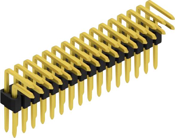 Fischer Elektronik Stiftleiste (Standard) Anzahl Reihen: 2 SLVW4KA03632G 10St.