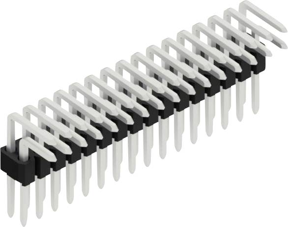 Fischer Elektronik Stiftleiste (Standard) Anzahl Reihen: 2 SLVW4KA03632Z 10St.