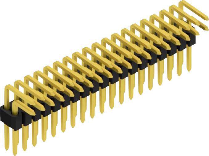 Fischer Elektronik Stiftleiste (Standard) Anzahl Reihen: 2 SLVW4KA03638G 10St.
