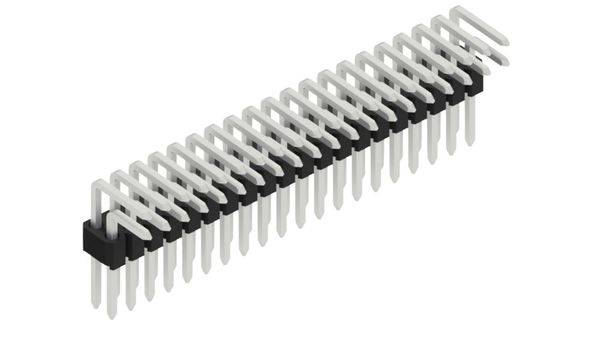 Fischer Elektronik Stiftleiste (Standard) Anzahl Reihen: 2 10146840 10St.