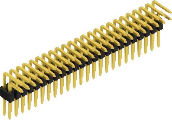 Fischer Elektronik Stiftleiste (Standard) Anzahl Reihen: 2 SLVW4KA03648G 10St.