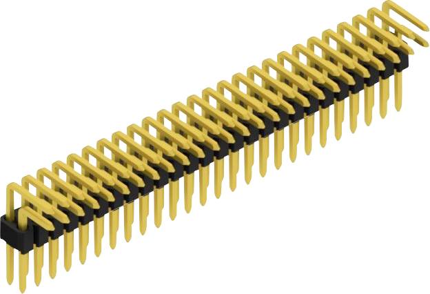 Fischer Elektronik Stiftleiste (Standard) Anzahl Reihen: 2 SLVW4KA03652G 10St.