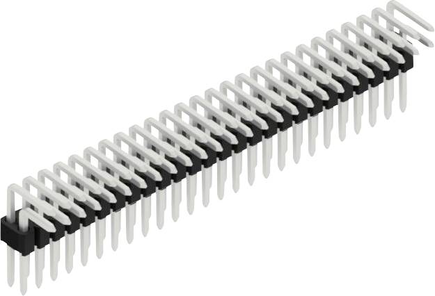 Fischer Elektronik Stiftleiste (Standard) Anzahl Reihen: 2 SLVW4KA03652Z 10St.