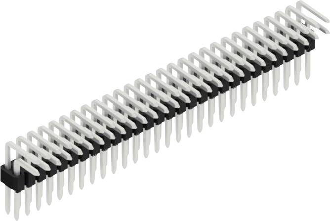 Fischer Elektronik Stiftleiste (Standard) Anzahl Reihen: 2 SLVW4KA03656Z 10St.