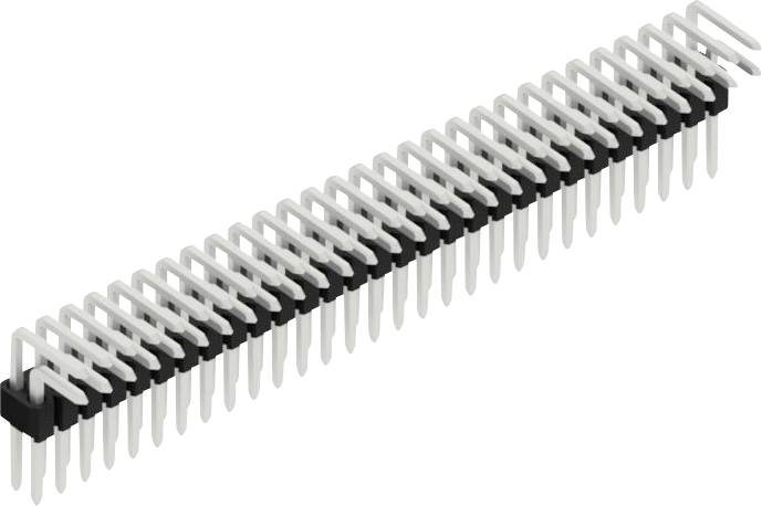 Fischer Elektronik Stiftleiste (Standard) Anzahl Reihen: 2 SLVW4KA03658Z 10St.