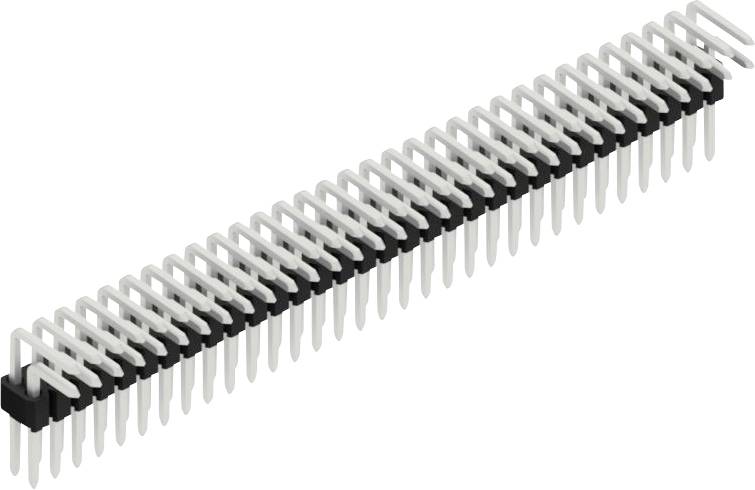 Fischer Elektronik Stiftleiste (Standard) Anzahl Reihen: 2 SLVW4KA03664Z 10St.