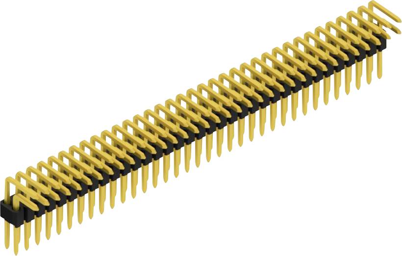 Fischer Elektronik Stiftleiste (Standard) Anzahl Reihen: 2 SLVW4KA03670G 10St.
