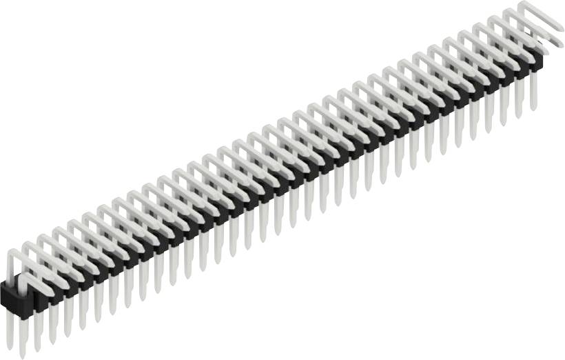 Fischer Elektronik Stiftleiste (Standard) Anzahl Reihen: 2 SLVW4KA03670Z 10St.