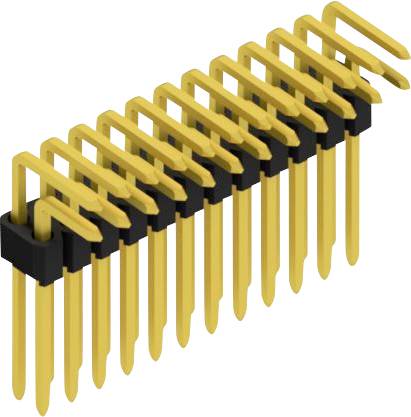Fischer Elektronik Stiftleiste (Standard) Anzahl Reihen: 2 SLVW4KA06024G 10St.